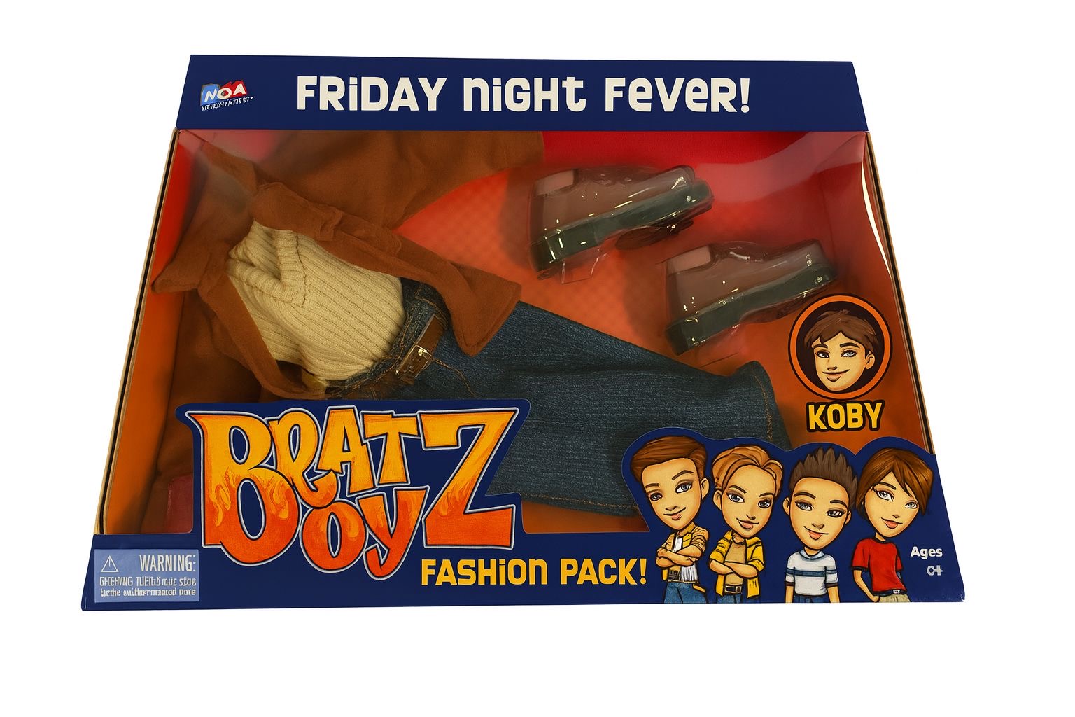 Bratz Boyz Fashion Pack – Complete 6-Pack Collector's Edition with