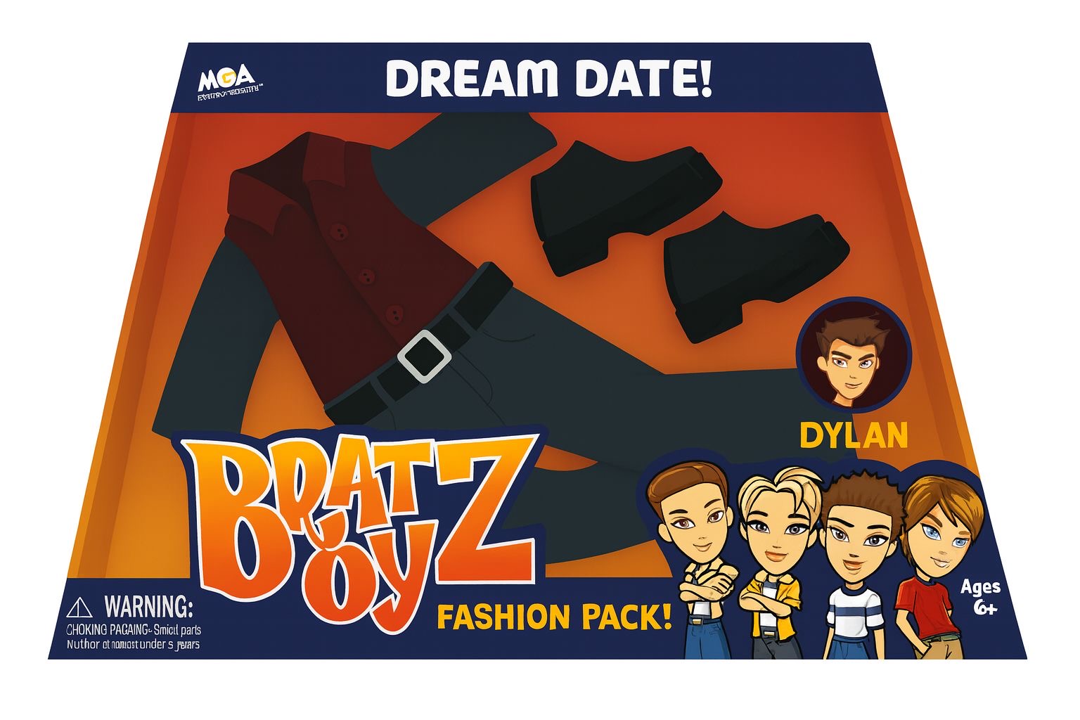 Bratz Boyz Fashion Pack – Complete 6-Pack Collector's Edition with