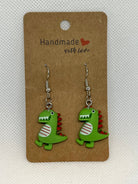 Stainless Steel Dinosaur Earrings - Athena's Fashion Boutique