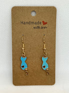 Kitty Copper Earrings - Athena's Fashion Boutique