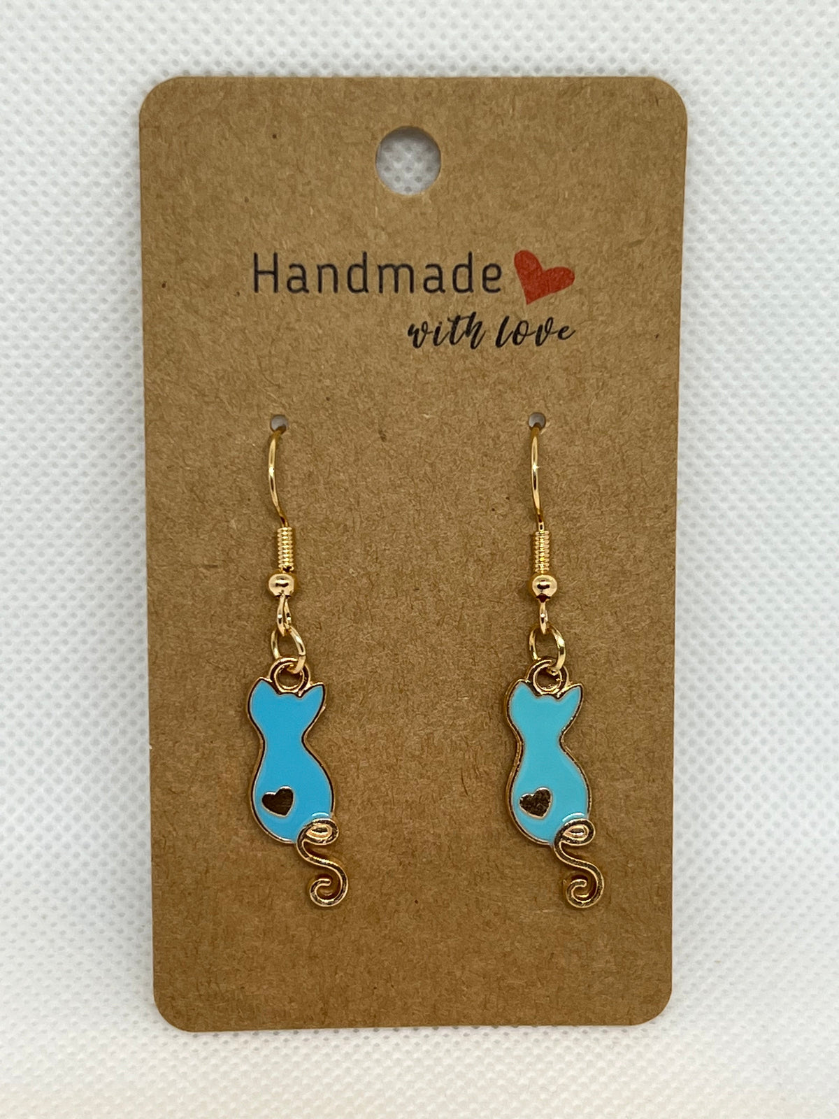 Kitty Copper Earrings - Athena's Fashion Boutique