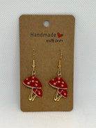 Mushroom Earrings - Athena's Fashion Boutique