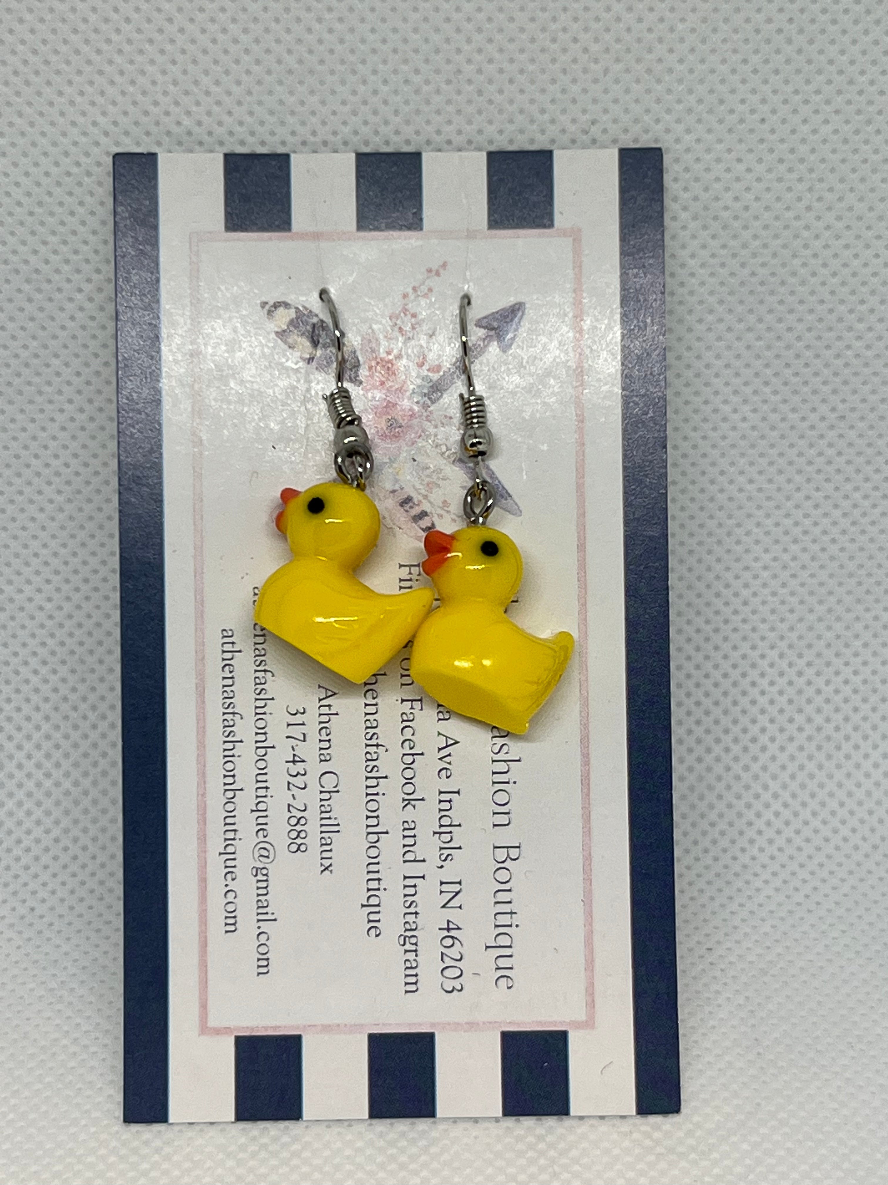 Duckie Earrings - Athena's Fashion Boutique