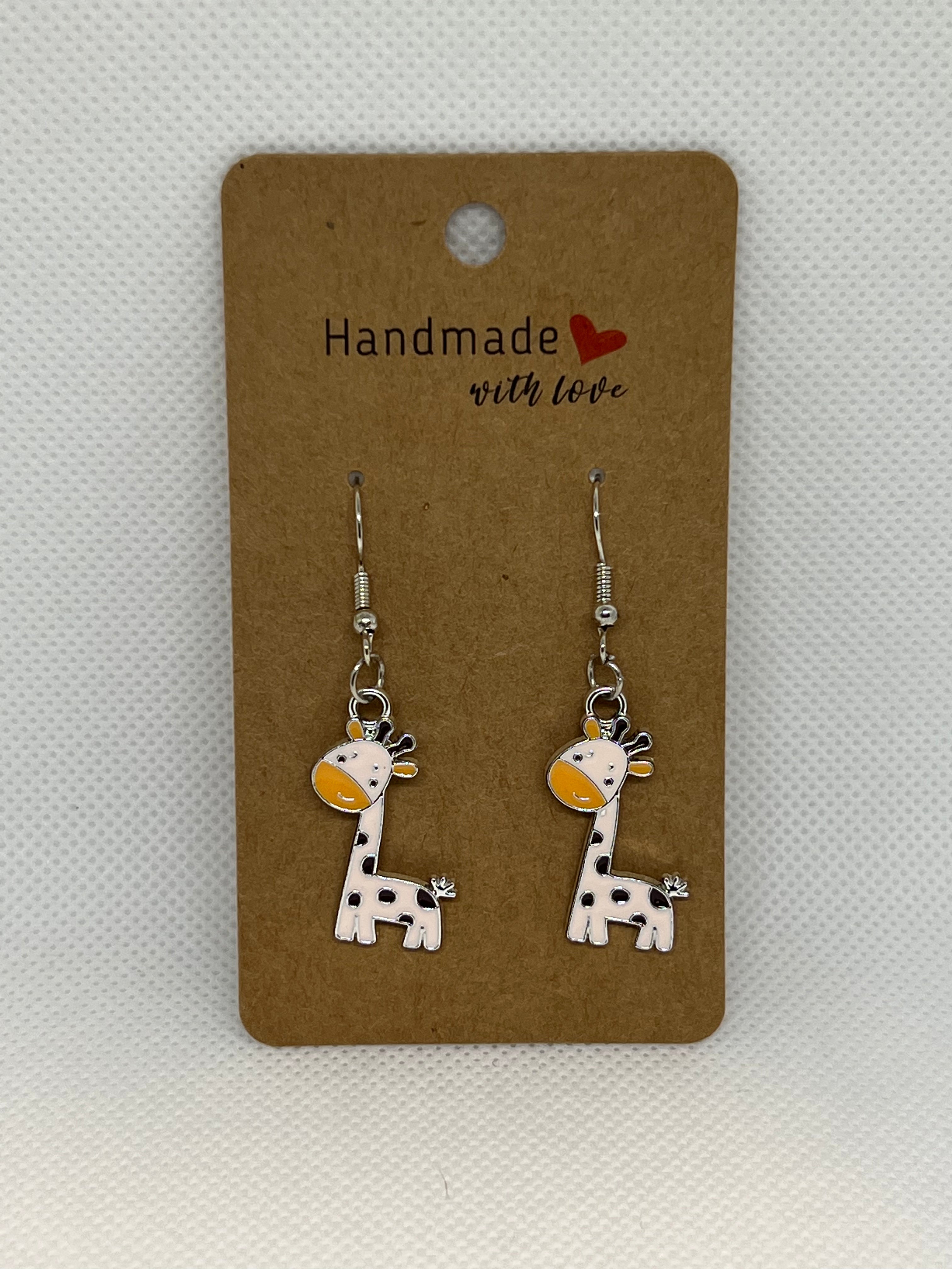 Giraffe Stainless Steel Earrings - Athena's Fashion Boutique