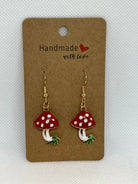 Mushroom Earrings - Athena's Fashion Boutique