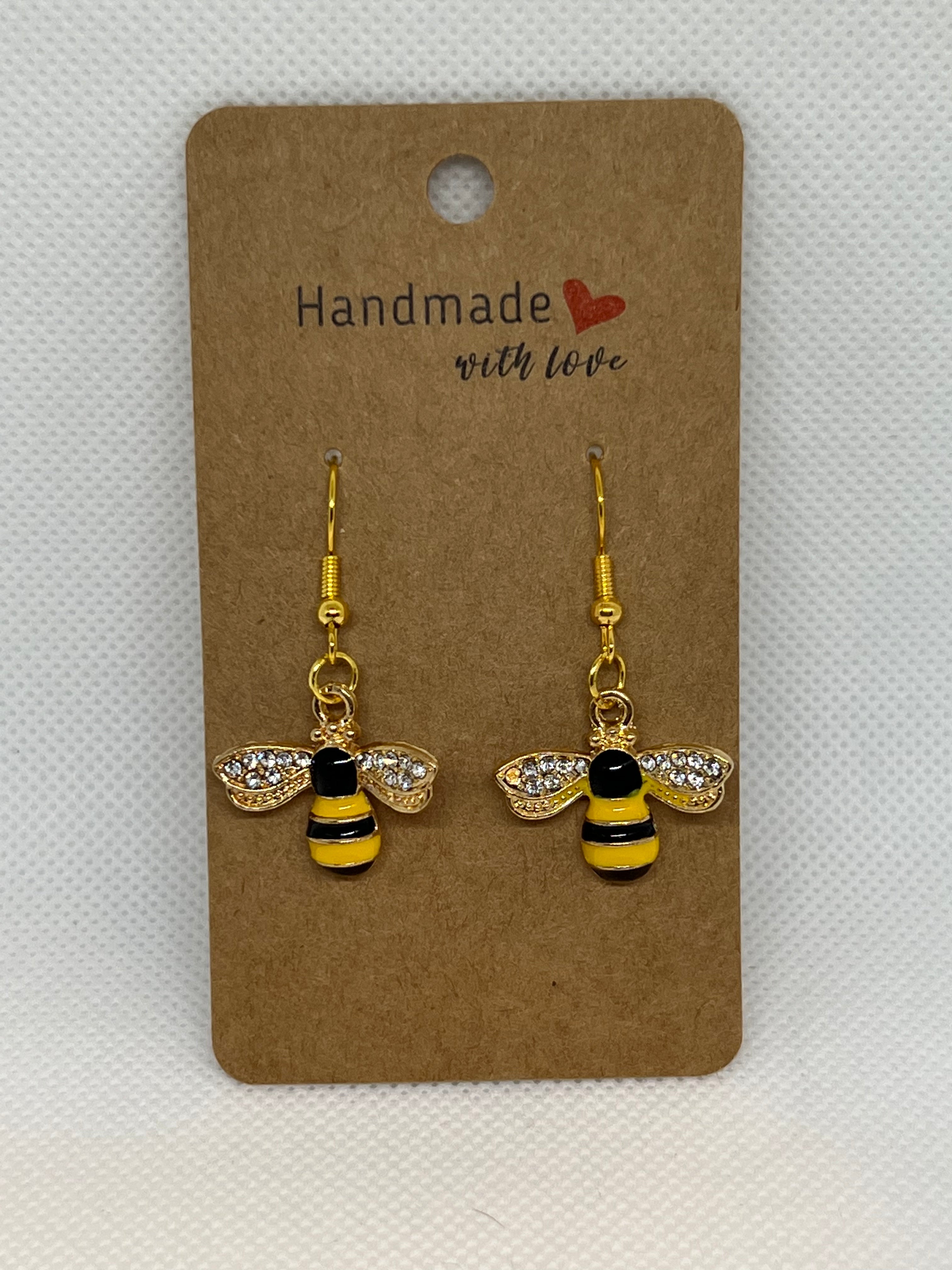 Bumble Bee Earrings - Athena's Fashion Boutique