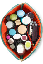 Sea Green with Bright Orange Interior