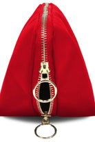 Candy Apple Red fabric with Pink Interior