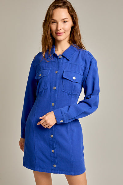 le lis denim dress Le Lis Button Down Denim Mini Dress