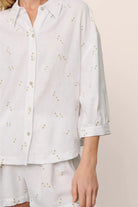 Summer Daisy White/Peach Dust