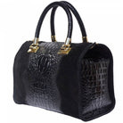 Lizzy Leather Boston Bag - Yaya's Luxe Handbags - Handbags