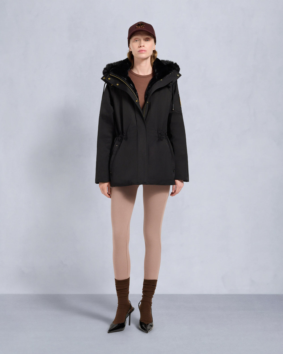 GOLD SERIES SATIN 3Q JACKET – Shoptiques