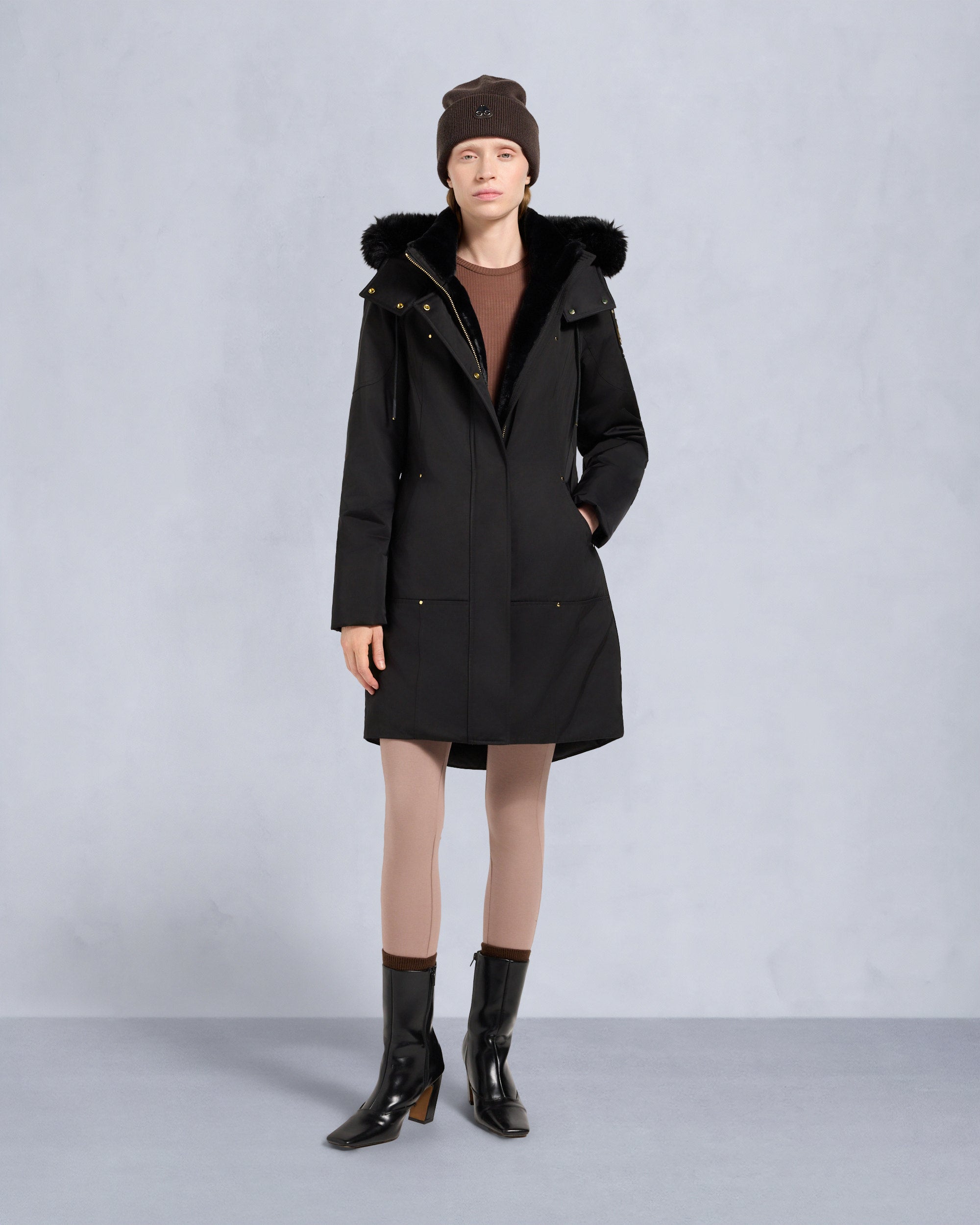 MOOSE KNUCKLES GOLD SERIES SATIN STIRLING PARKA – Shoptiques