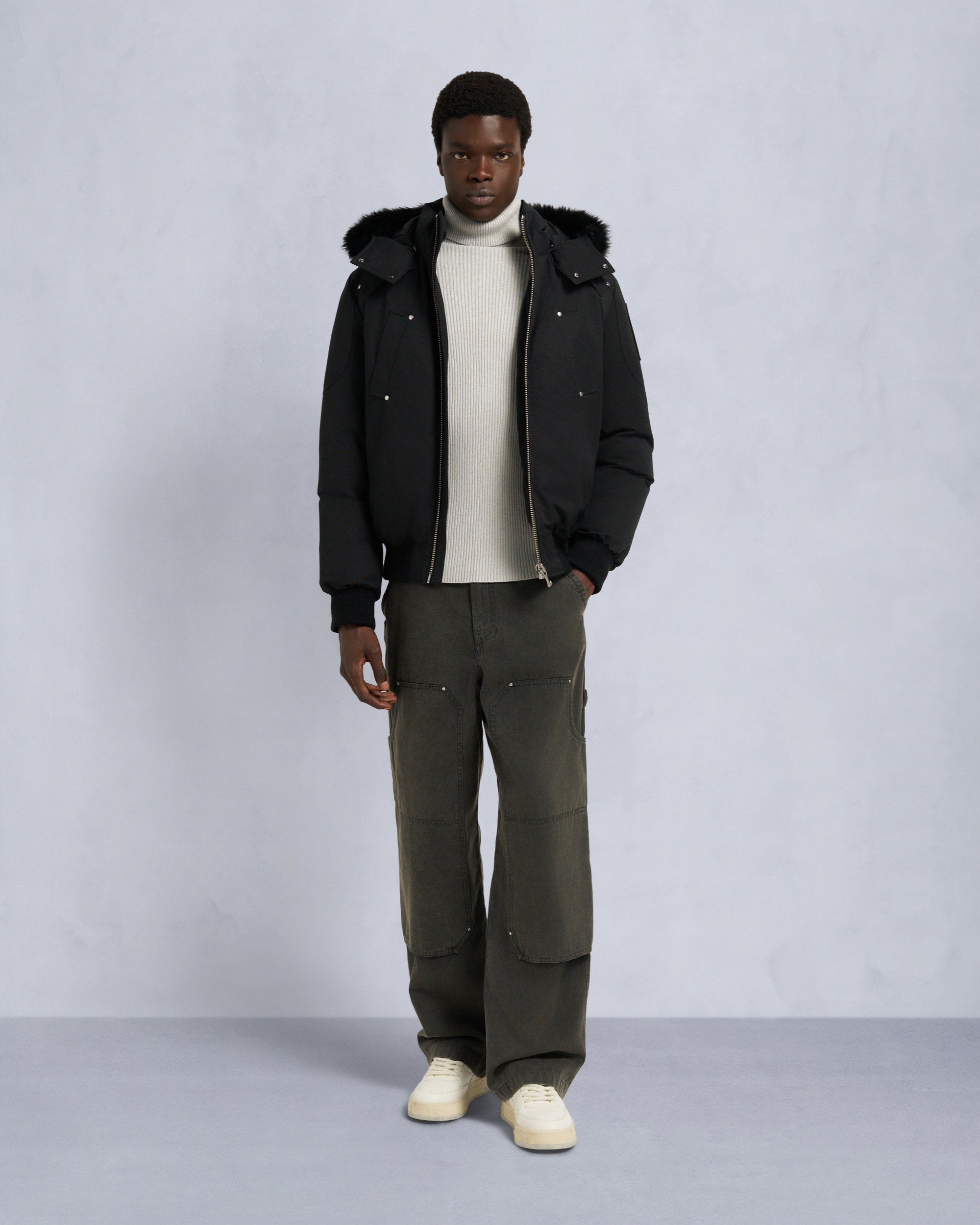 MOOSE KNUCKLES ORIGINAL BALLISTIC NEOSHEAR BOMBER JACKET – Shoptiques