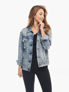 ABLE Merly Denim Jacket - gilt+gossamer