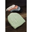 Mint Rib Knit Beanie Hat - Athena's Fashion Boutique