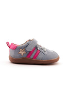 Dusty Blue Suede/Gold/Rosy Main