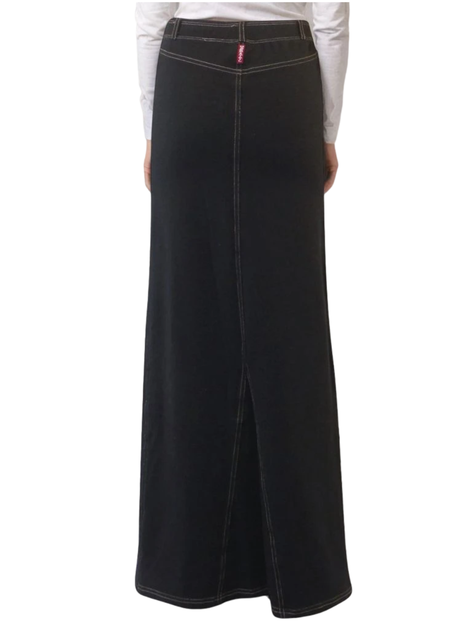 Hard Tail Long Denim Back Inset Skirt WJ-127 – Shoptiques Hard Tail Long Denim Back Inset Skirt WJ-127 – Shoptiques