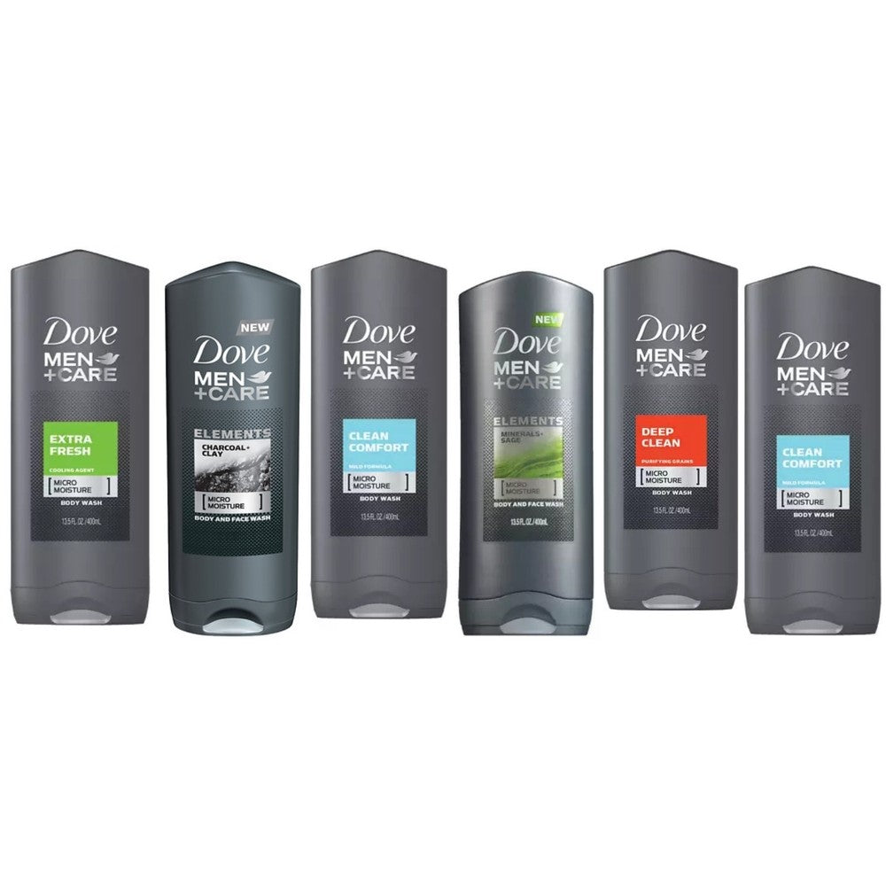 6-Pack Dove Men Shower Gel 400ml (Assorted Scents) – Shoptiques