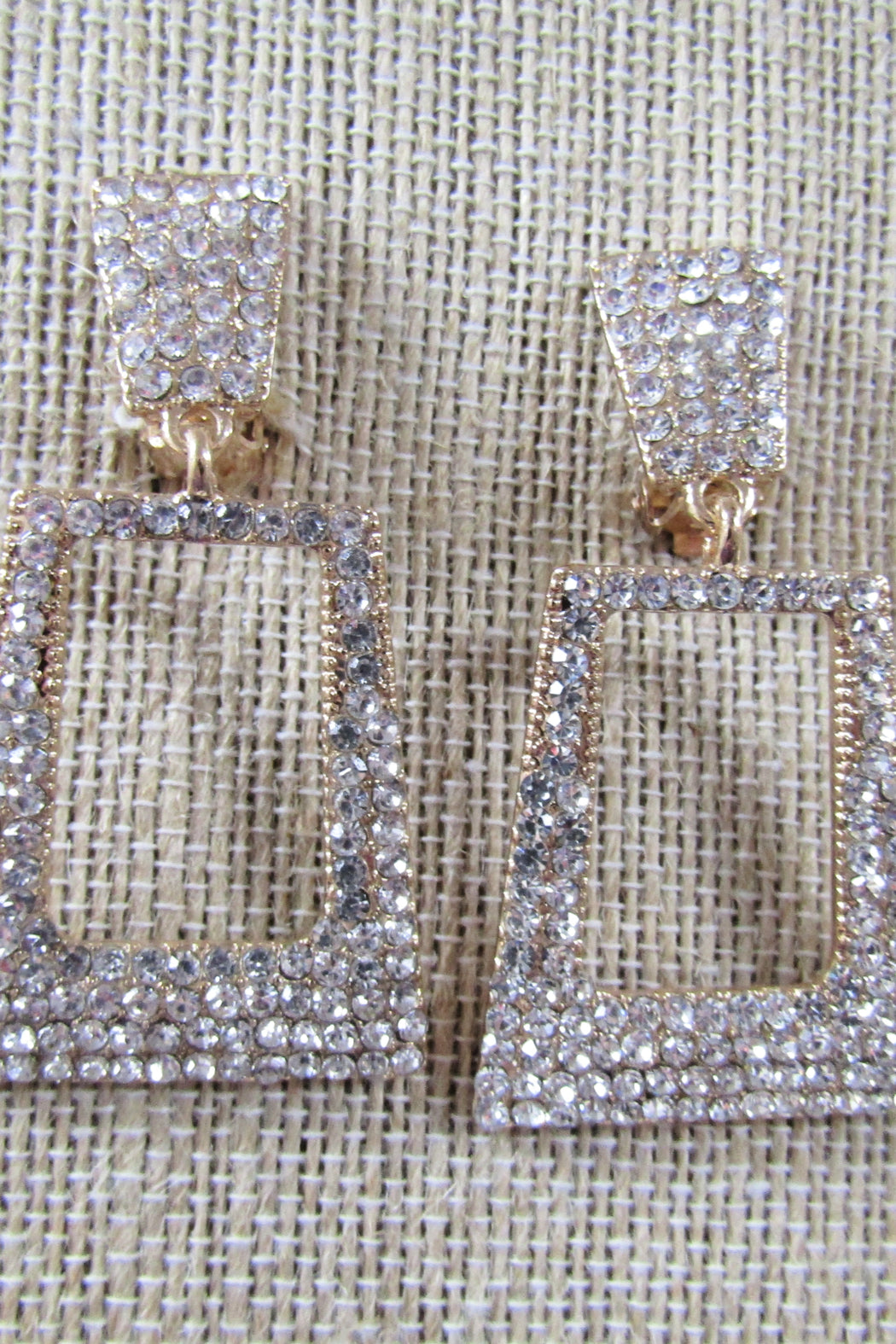 Gold & Clear Rhinestones Main