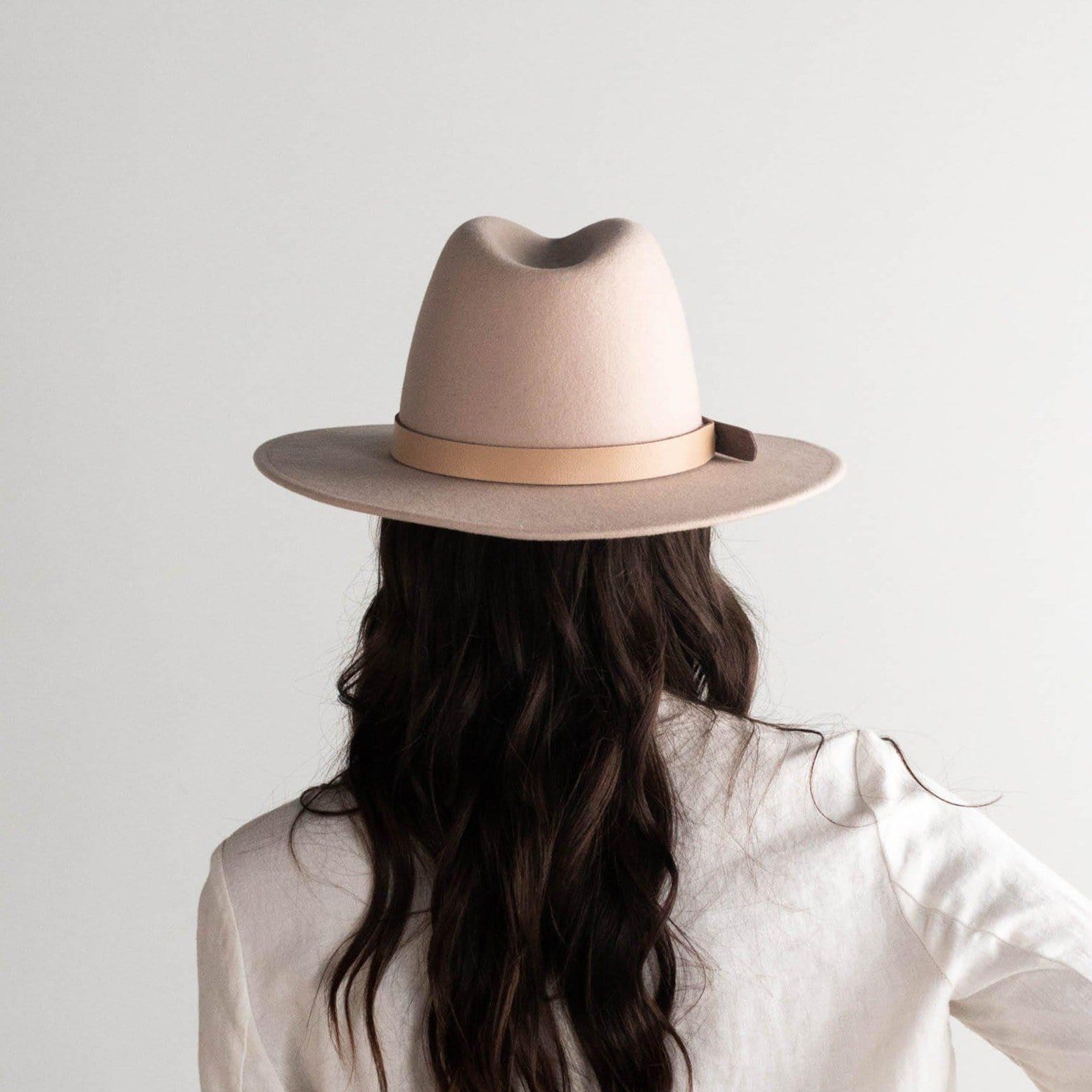 Gigi Pip Shiloh Summer Blush Fedora Hat - gilt+gossamer