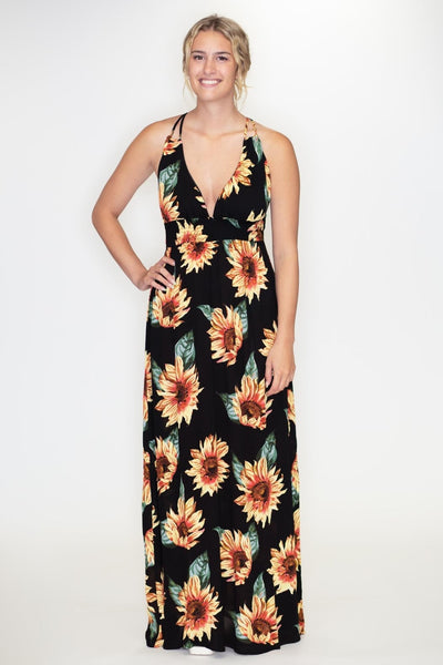 ADEAM アディアム フォクシー sunflower dress timing-sunflower-maxi-dress-1-