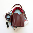 Tulip Leather Bucket Yayas Luxe Handbags  Handbags Wallets & Cases