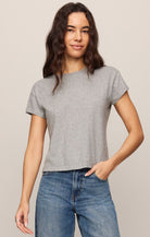 Z Supply | Modern Slub Tee - Heather Grey | Sweetest Stitch Boutique