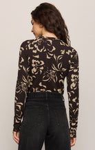 Z Supply | Onyx Floral Long Sleeve Top | Sweetest Stitch Boutique RVA