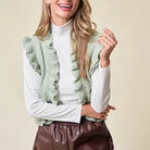 Women's Sage Elliana's Ruffled Vest