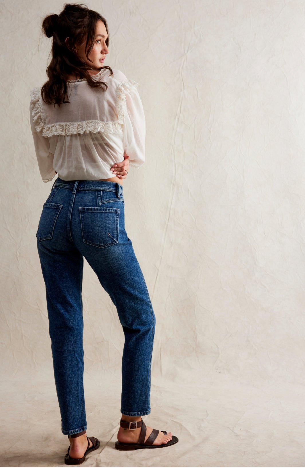 We The Free Leila High-Rise Leggy Slim Jeans by Free People - Blue Sky Fashions & Lingerie