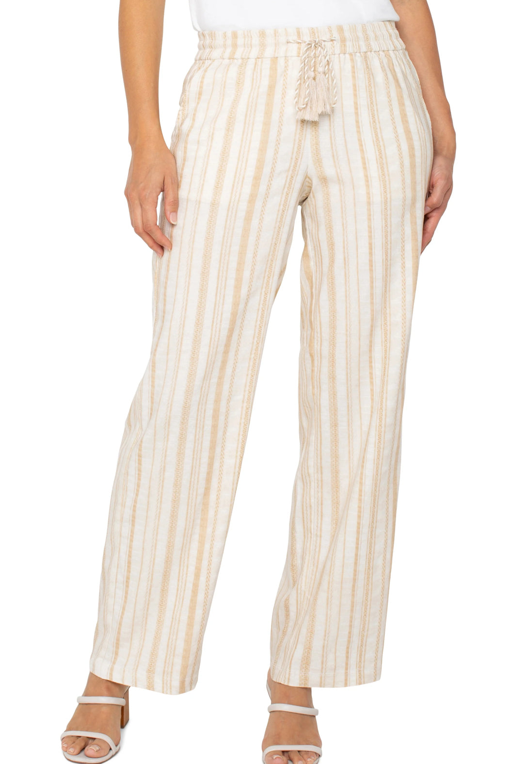 Hazelnut Cream Stripe Main