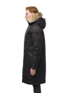 Nobis Will Men&#39 s Knee Length Parka in Black