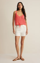 Z Supply | Tate Lace Up Top | Sweetest Stitch Boutique Richmond VA