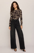 Z Supply | Onyx Floral Long Sleeve Top | Sweetest Stitch Boutique RVA
