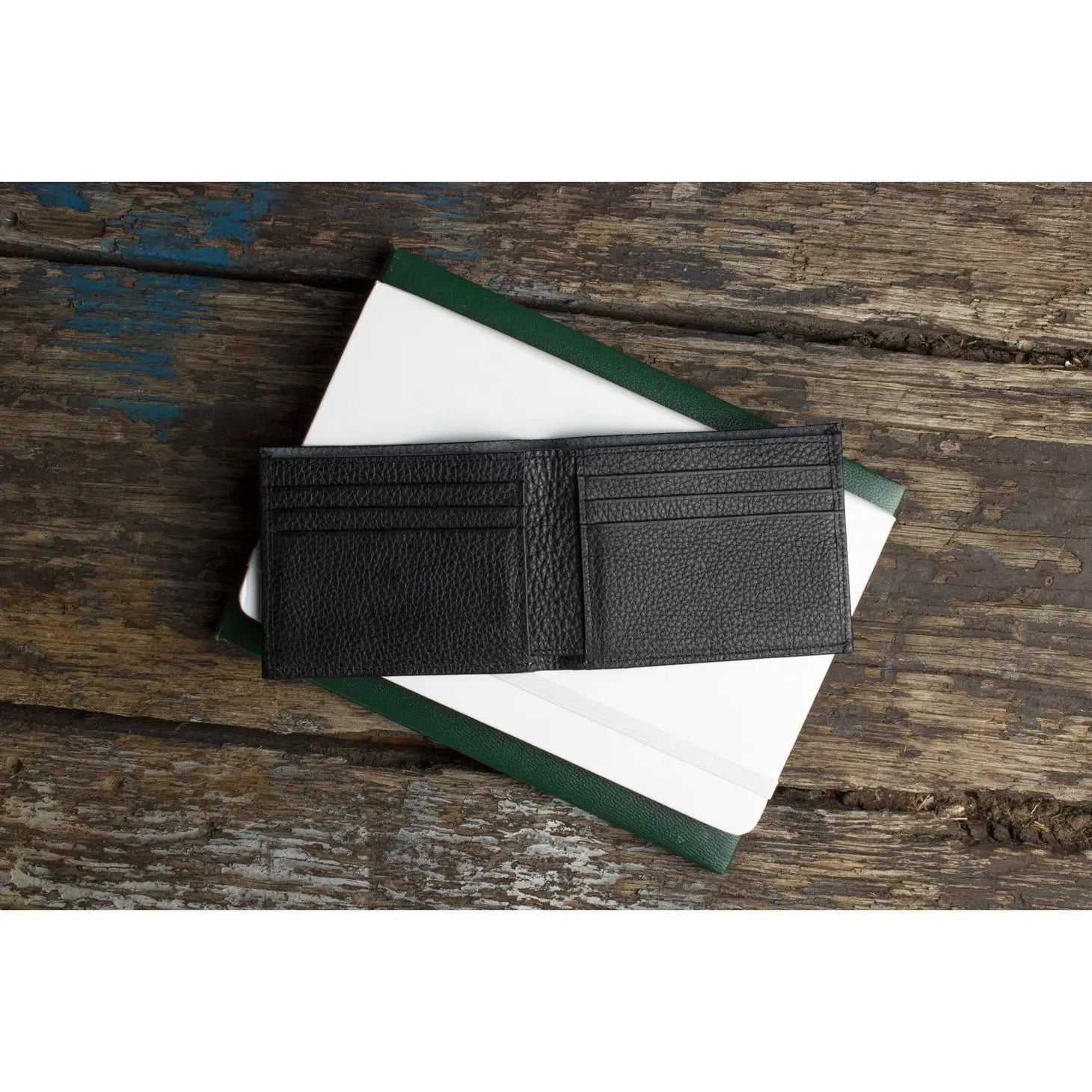 Kiko Black Classic Leather Wallet #122