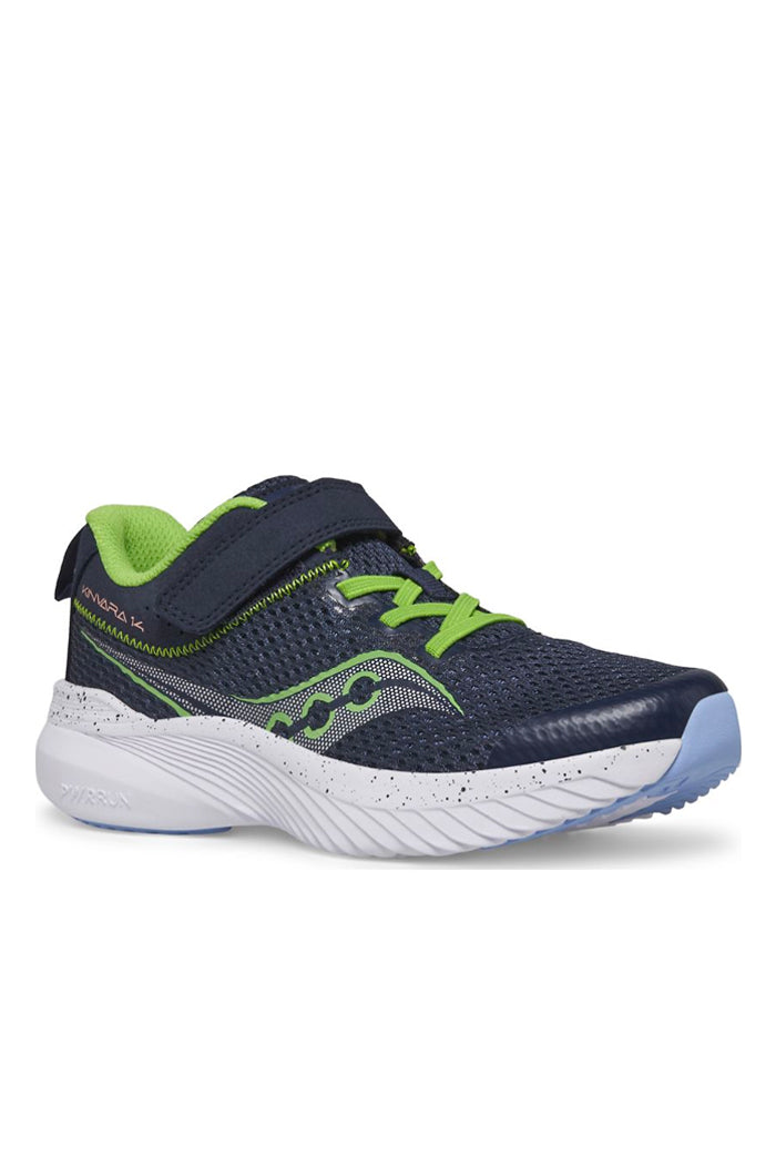 Saucony Kids Kinvara 14 A C Navy Green 1M