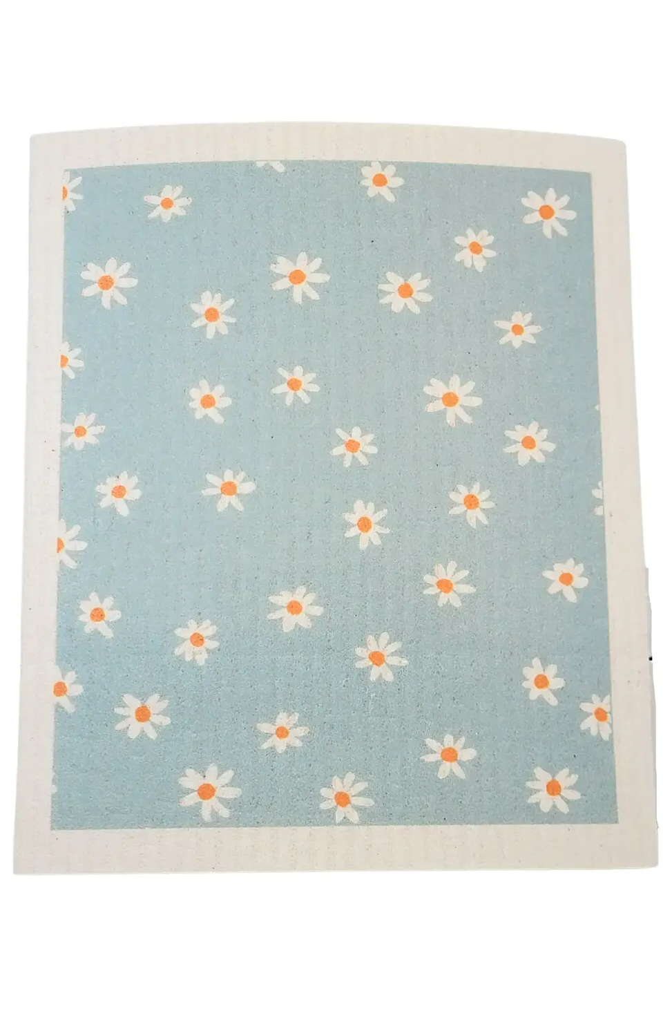 Light Blue with White Flower Main