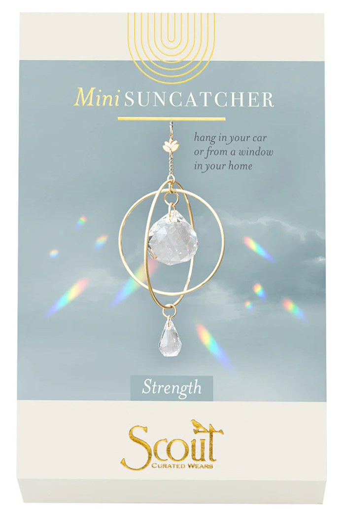 Mini Suncatcher - Lotus/Strength Main