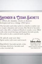 Lavender & Cedar