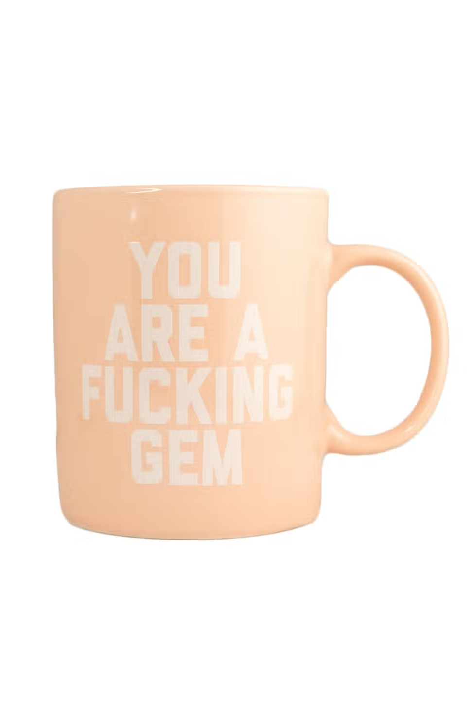 You Are A Fucking Gem Mug Pink Main