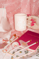 You Are A Fucking Gem Mug Pink