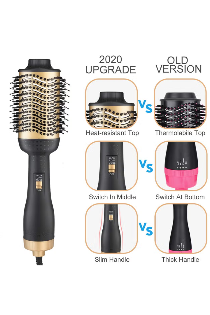 Hair Dryer and Styler For Straightening Multifunction