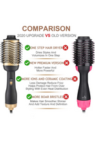 Hair Dryer and Styler For Straightening Multifunction