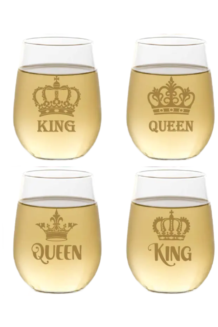 King and Queen Metallic Gold WINEKING-4 Main