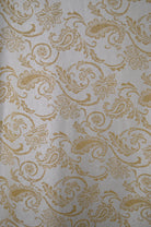 Cream & Gold Brocade