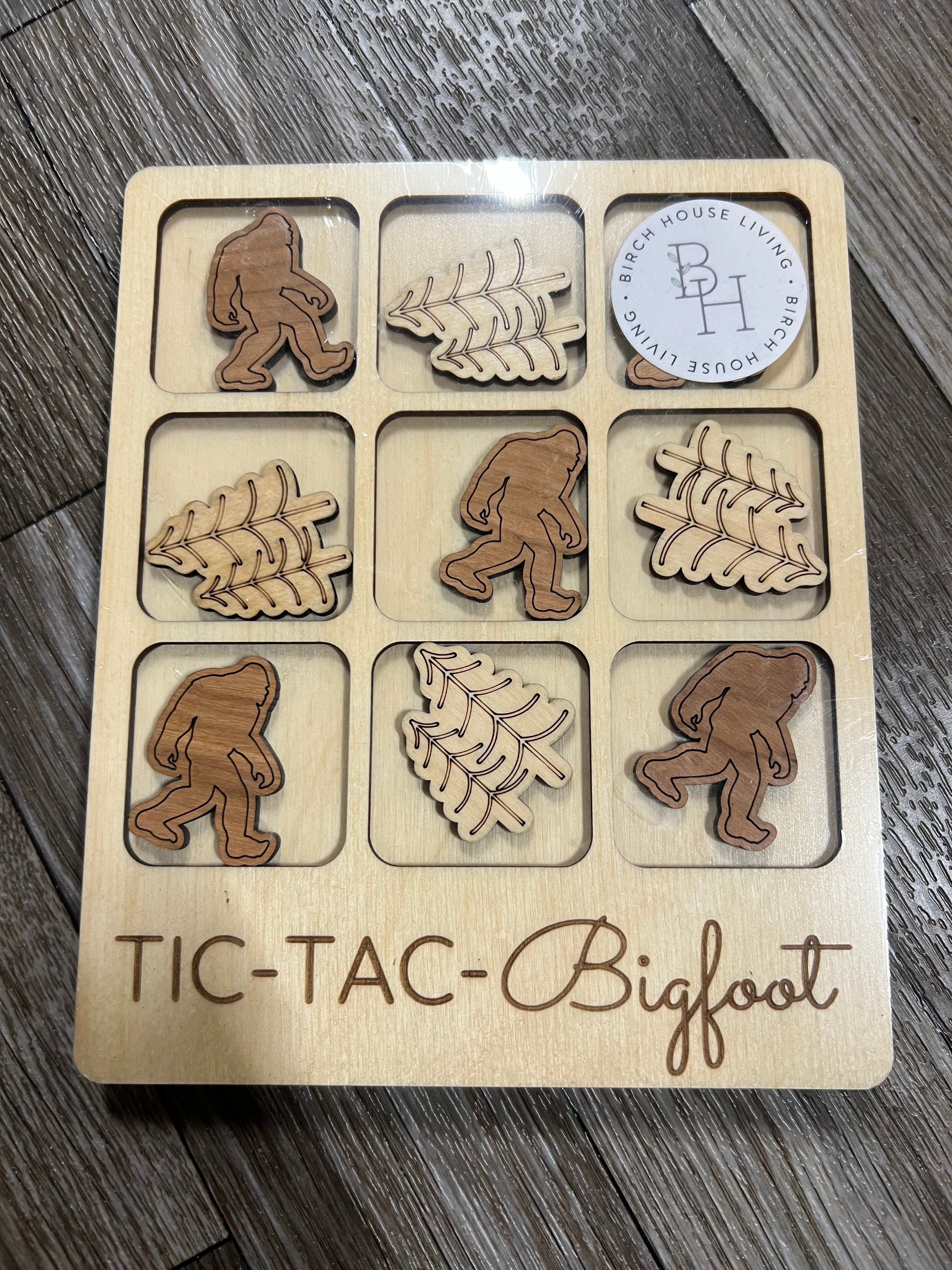 Tic-Tac-Toe Handmade Board Game - Athena's Fashion Boutique