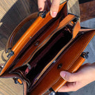 Baby Leather Briefcase | Baby Briefcase | Leather Bag | Y by Yaya