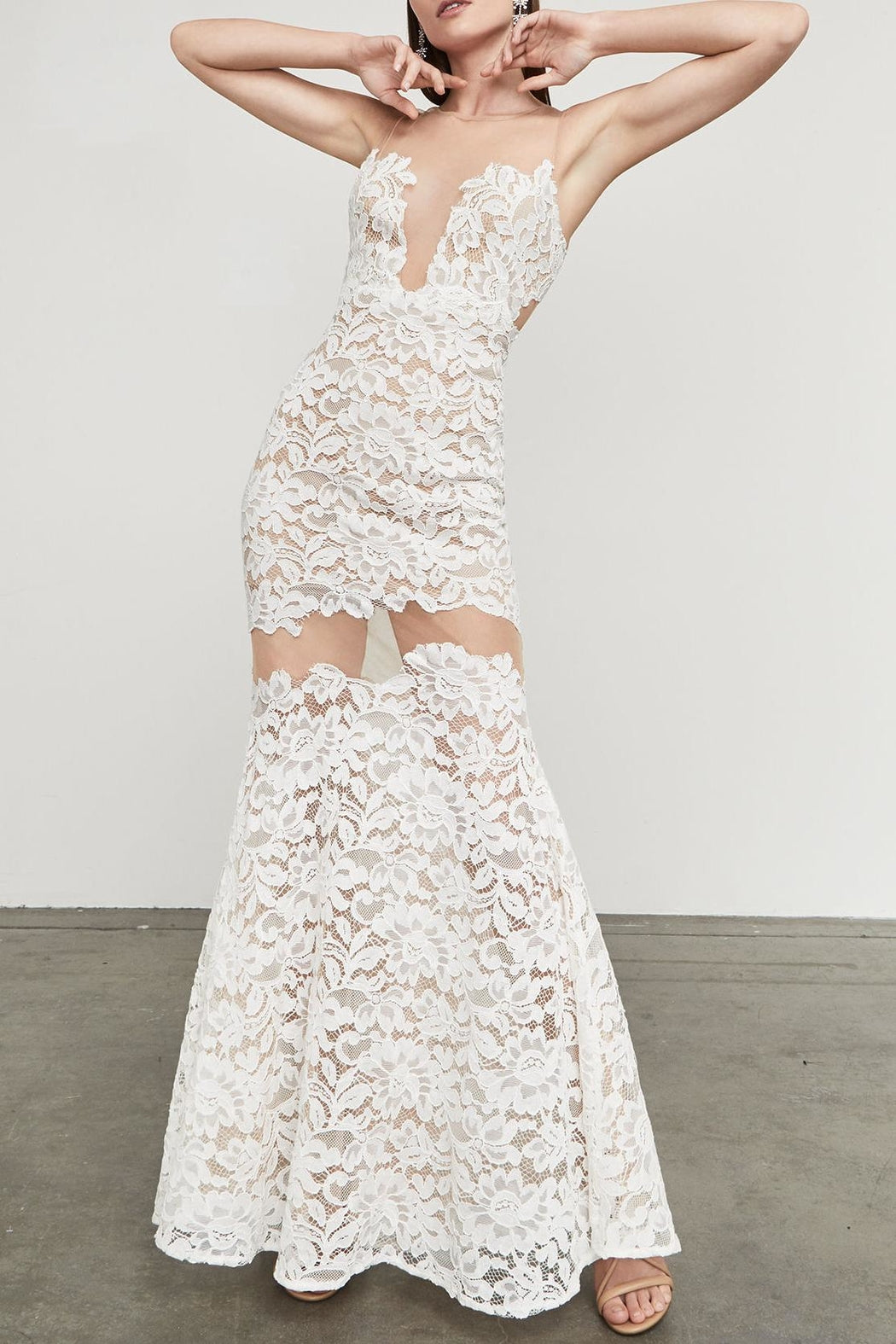 Floral Lace Gown