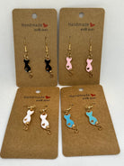 Kitty Copper Earrings - Athena's Fashion Boutique